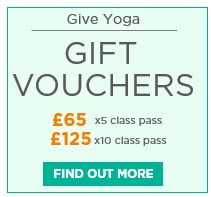 Bristol YogaSpace gift vouchers