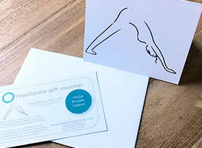 Gift vouchers for yoga at Bristol YogaSpace